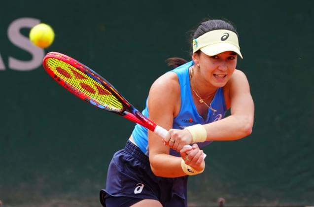 Sport Bilder des Tages Eva Lys French Open Tennis, Day Four, Tennis, Roland Garros, Paris, France - 28 May 2025 EDITORIAL USE ONLY No use with unauthorised audio, video, data, fixture lists, club league logos or live services. Online in-match use limited to 120 images, no video emulation. No use in betting, games or single club league player publications. Copyright: xJavierxGarcia Shutterstockx 15323219aa