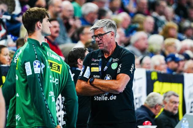 Runar Sigtryggsson (SC DHfK Leipzig, Trainer) GER, THW Kiel vs. SC DHfK Leipzig, Handball, Bundesliga, Spieltag, 31, Saison 2024 2025, 28.05.2025 GER, THW Kiel vs. SC DHfK Leipzig, Handball, Bundesliga, Spieltag, 31, Saison 2024 2025, 28.05.2025 Kiel Copyright: xEibner-Pressefoto MarcelxvonxFehrnx EP_MFN