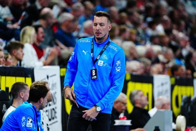 Filip Jicha (THW Kiel, Trainer) GER, THW Kiel vs. SC DHfK Leipzig, Handball, Bundesliga, Spieltag, 31, Saison 2024 2025, 28.05.2025 GER, THW Kiel vs. SC DHfK Leipzig, Handball, Bundesliga, Spieltag, 31, Saison 2024 2025, 28.05.2025 Kiel Copyright: xEibner-Pressefoto MarcelxvonxFehrnx EP_MFN