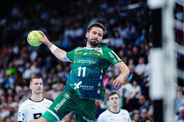 Wurf Tor Lukas Binder (SC DHfK Leipzig, 11) GER, THW Kiel vs. SC DHfK Leipzig, Handball, Bundesliga, Spieltag, 31, Saison 2024 2025, 28.05.2025 GER, THW Kiel vs. SC DHfK Leipzig, Handball, Bundesliga, Spieltag, 31, Saison 2024 2025, 28.05.2025 Kiel Copyright: xEibner-Pressefoto MarcelxvonxFehrnx EP_MFN