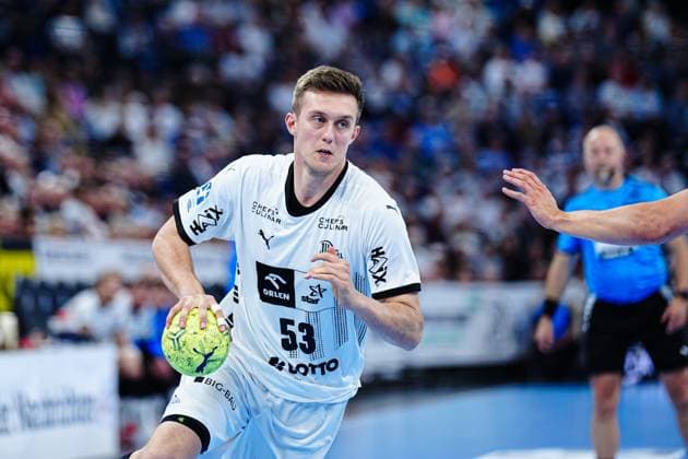 Nikola Bilyk (THW Kiel, 53) GER, THW Kiel vs. SC DHfK Leipzig, Handball, Bundesliga, Spieltag, 31, Saison 2024 2025, 28.05.2025 GER, THW Kiel vs. SC DHfK Leipzig, Handball, Bundesliga, Spieltag, 31, Saison 2024 2025, 28.05.2025 Kiel Copyright: xEibner-Pressefoto MarcelxvonxFehrnx EP_MFN