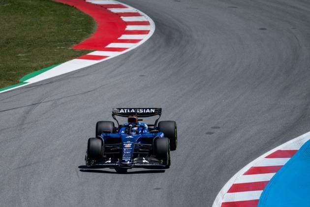 Victor Martins (Atlassian Williams Racing, Frankreich, 45) im FW47, ESP, Formel 1 Weltmeisterschaft, Aramco Grand Prix von Spanien, Circuit de Barcelona Catalunya, Freies Training, Saison 2025, 30.05.2025 ESP, Formel 1 Weltmeisterschaft, Aramco Grand Prix von Spanien, Circuit de Barcelona Catalunya, Freies Training, Saison 2025, 30.05.2025 Barcelona Copyright: xEibner-Pressefoto Memmlerx EP_MMR