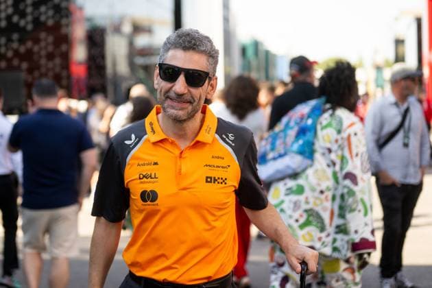 Andrea Stella (McLaren Formula 1 Team, Teamchef), ESP, Formel 1 Weltmeisterschaft, Aramco Grand Prix von Spanien, Circuit de Barcelona Catalunya, Freies Training, Saison 2025, 31.05.2025 ESP, Formel 1 Weltmeisterschaft, Aramco Grand Prix von Spanien, Circuit de Barcelona Catalunya, Freies Training, Saison 2025, 31.05.2025 Barcelona Copyright: xEibner-Pressefoto Memmlerx EP_MMR