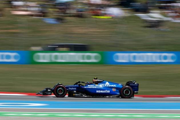 Carlos Sainz (Atlassian Williams Racing, Spanien, 55) im FW47, ESP, Formel 1 Weltmeisterschaft, Aramco Grand Prix von Spanien, Circuit de Barcelona Catalunya, Freies Training, Saison 2025, 31.05.2025 ESP, Formel 1 Weltmeisterschaft, Aramco Grand Prix von Spanien, Circuit de Barcelona Catalunya, Freies Training, Saison 2025, 31.05.2025 Barcelona Copyright: xEibner-Pressefoto Memmlerx EP_MMR