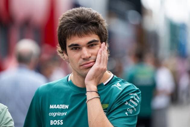 Lance Stroll (Aston Martin Aramco F1 Team, Kanada, 18) hält sich die Hand an den Kopf, ESP, Formel 1 Weltmeisterschaft, Aramco Grand Prix von Spanien, Circuit de Barcelona Catalunya, Qualifying, Saison 2025, 31.05.2025 ESP, Formel 1 Weltmeisterschaft, Aramco Grand Prix von Spanien, Circuit de Barcelona Catalunya, Qualifying, Saison 2025, 31.05.2025 Barcelona Copyright: xEibner-Pressefoto Memmlerx EP_MMR