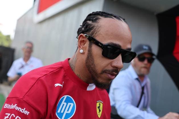 Lewis Hamilton (Scuderia Ferrari HP, 44), Race day, ESP, Formel 1 Weltmeisterschaft, Aramco Grand Prix von Spanien, Circuit de Barcelona Catalunya, Saison 2025, 01.06.2025 ITA, Formel 1 Weltmeisterschaft, Spanish Grand Prix, 01.06.2024 Barcelona Copyright: xEibner-Pressefoto AnnikaxGrafx EP_AGF