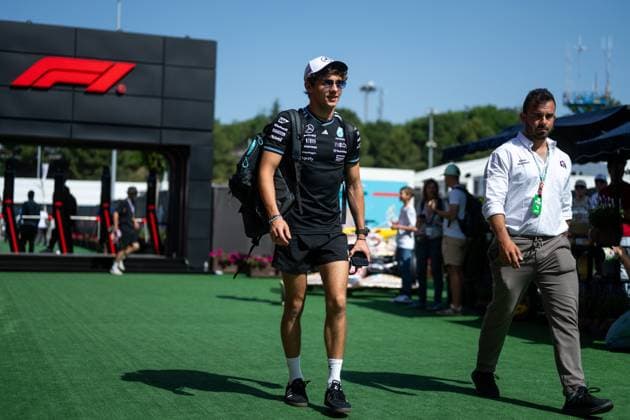 Andrea Kimi Antonelli (Mercedes-AMG Petronas F1 Team, Italien, 12), ESP, Formel 1 Weltmeisterschaft, Aramco Grand Prix von Spanien, Circuit de Barcelona Catalunya, Rennen, Saison 2025, 01.06.2025 ESP, Formel 1 Weltmeisterschaft, Aramco Grand Prix von Spanien, Circuit de Barcelona Catalunya, Rennen, Saison 2025, 01.06.2025 Barcelona Copyright: xEibner-Pressefoto Memmlerx EP_MMR