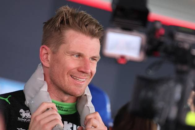 Nico Huelkenberg (Stake F1 Team Kick Sauber, 27), Media Pen, Race day, ESP, Formel 1 Weltmeisterschaft, Aramco Grand Prix von Spanien, Circuit de Barcelona Catalunya, Saison 2025, 01.06.2025 ITA, Formel 1 Weltmeisterschaft, Spanish Grand Prix, 01.06.2024 Barcelona Copyright: xEibner-Pressefoto AnnikaxGrafx EP_AGF