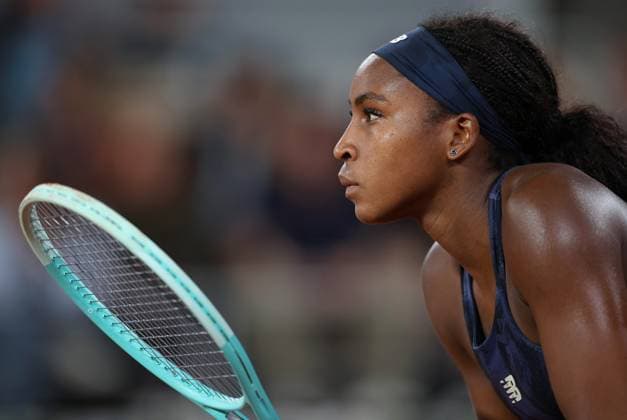 Coco Gauff of USA in action French Open Tennis, Day Twelve, Tennis, Roland Garros, Paris, France - 05 Jun 2025 EDITORIAL USE ONLY No use with unauthorised audio, video, data, fixture lists, club league logos or live services. Online in-match use limited to 120 images, no video emulation. No use in betting, games or single club league player publications. Copyright: xEllaxLing Shutterstockx 15337997co