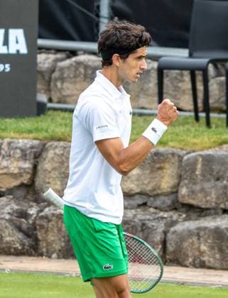 Pierre-Hugues Herbert gewinnt den ersten Satz mit 6-1, Maximilian Marterer vs. Pierre-Hugues Herbert, Tennis, Boss-Open, Qualifikation, 07.06.2025, Maximilian Marterer vs. Pierre-Hugues Herbert, Tennis, Boss-Open, Qualifikation, 07.06.2025, Stuttgart Copyright: xEibner-Pressefoto EdwardxCheungx EP_ECG