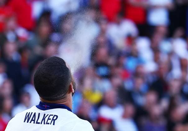 Kyle Walker of England England v Senegal, International Friendly, Länderspiel, Nationalmannschaft Football, City Ground, Nottingham, UK - 10 Jun 2025 EDITORIAL USE ONLY No use with unauthorised audio, video, data, fixture lists, club league logos or live services. Online in-match use limited to 120 images, no video emulation. No use in betting, games or single club league player publications. Copyright: xMattxWest Shutterstockx 15350922gs