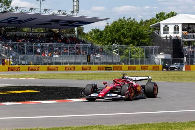 Charles Leclerc (Scuderia Ferrari HP F1 Team, Monaco, 16) im SF-25, CAN, Formel 1 Weltmeisterschaft, Grand Prix von Kanada, Circuit Gilles Villeneuve, Freies Training 1, Saison 2025, 13.06.2025 CAN, Formel 1 Weltmeisterschaft, Grand Prix von Kanada, Circuit Gilles Villeneuve, Freies Training 1, Saison 2025, 13.06.2025 Montreal Copyright: xEibner-Pressefoto MarcelxFischerx EP_MFI