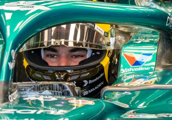 June 13, 2025, Montreal, Qc, CANADA: Aston Martin driver Lance Stroll, of Canada, sits in his car during the first practice session at the Canadian Grand Prix in Montreal, Friday, June 13, 2025. Canada News - June 13, 2025 - ZUMAc35_ 20250613_zaf_c35_091 Copyright: xChristinnexMuschix