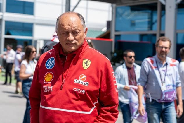Frederic Vasseur (Teamchef Scuderia Ferrari HP, Frankreich), CAN, Formel 1 Weltmeisterschaft, Grand Prix von Kanada, Circuit Gilles Villeneuve, Freies Training 3, Saison 2025, 14.06.2025 CAN, Formel 1 Weltmeisterschaft, Grand Prix von Kanada, Circuit Gilles Villeneuve, Freies Training 3, Saison 2025, 14.06.2025 Montreal Copyright: xEibner-Pressefoto MarcelxFischerx EP_MFI