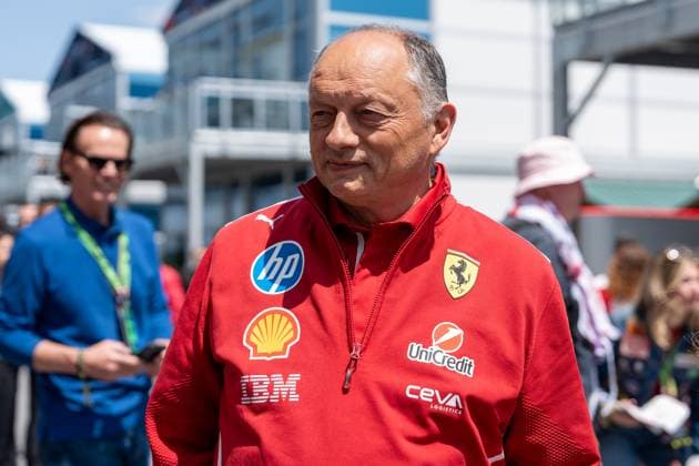 Frederic Vasseur (Teamchef Scuderia Ferrari HP, Frankreich), CAN, Formel 1 Weltmeisterschaft, Grand Prix von Kanada, Circuit Gilles Villeneuve, Freies Training 3, Saison 2025, 14.06.2025 CAN, Formel 1 Weltmeisterschaft, Grand Prix von Kanada, Circuit Gilles Villeneuve, Freies Training 3, Saison 2025, 14.06.2025 Montreal Copyright: xEibner-Pressefoto MarcelxFischerx EP_MFI
