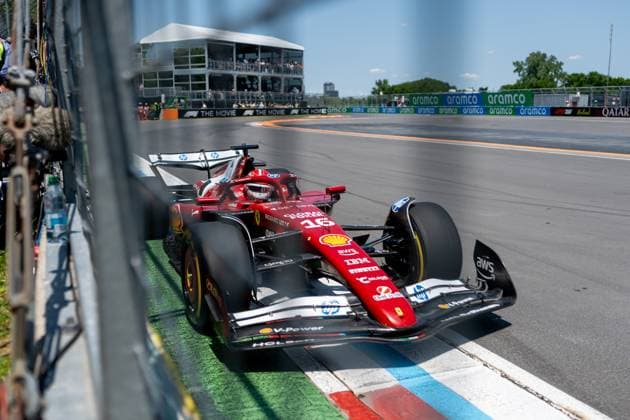 Charles Leclerc (Scuderia Ferrari HP F1 Team, Monaco. 16) im SF-25, CAN, Formel 1 Weltmeisterschaft, Grand Prix von Kanada, Circuit Gilles Villeneuve, Freies Training 3, Saison 2025, 14.06.2025 CAN, Formel 1 Weltmeisterschaft, Grand Prix von Kanada, Circuit Gilles Villeneuve, Freies Training 3, Saison 2025, 14.06.2025 Montreal Copyright: xEibner-Pressefoto MarcelxFischerx EP_MFI