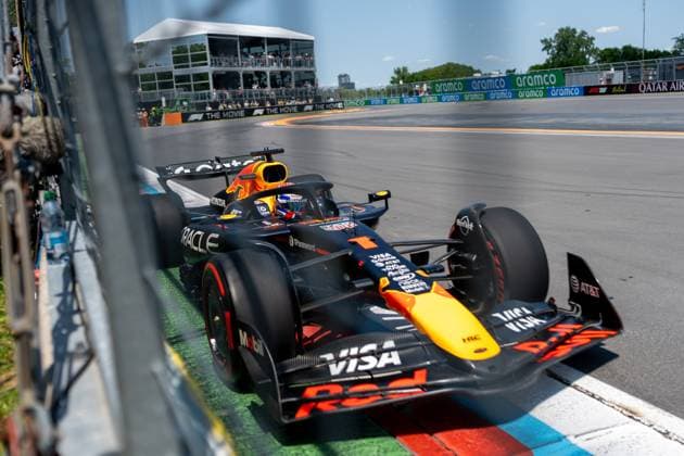 Max Verstappen (Oracle Red Bull Racing, Niederlande, 01) im RB21, CAN, Formel 1 Weltmeisterschaft, Grand Prix von Kanada, Circuit Gilles Villeneuve, Freies Training 3, Saison 2025, 14.06.2025 CAN, Formel 1 Weltmeisterschaft, Grand Prix von Kanada, Circuit Gilles Villeneuve, Freies Training 3, Saison 2025, 14.06.2025 Montreal Copyright: xEibner-Pressefoto MarcelxFischerx EP_MFI