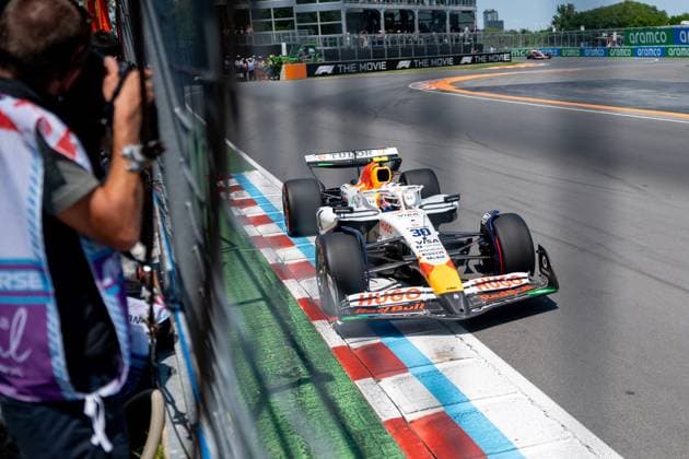 Liam Lawson (Visa Cash App Racing Bulls F1 Team, Neuseeland, 30) im VCARB 02, CAN, Formel 1 Weltmeisterschaft, Grand Prix von Kanada, Circuit Gilles Villeneuve, Freies Training 3, Saison 2025, 14.06.2025 CAN, Formel 1 Weltmeisterschaft, Grand Prix von Kanada, Circuit Gilles Villeneuve, Freies Training 3, Saison 2025, 14.06.2025 Montreal Copyright: xEibner-Pressefoto MarcelxFischerx EP_MFI