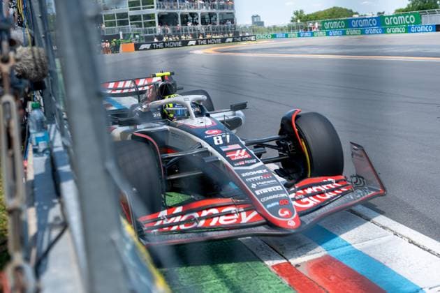 Oliver Bearman (MoneyGram Haas F1 Team, Großbritannien 87) im VF-25, CAN, Formel 1 Weltmeisterschaft, Grand Prix von Kanada, Circuit Gilles Villeneuve, Freies Training 3, Saison 2025, 14.06.2025 CAN, Formel 1 Weltmeisterschaft, Grand Prix von Kanada, Circuit Gilles Villeneuve, Freies Training 3, Saison 2025, 14.06.2025 Montreal Copyright: xEibner-Pressefoto MarcelxFischerx EP_MFI