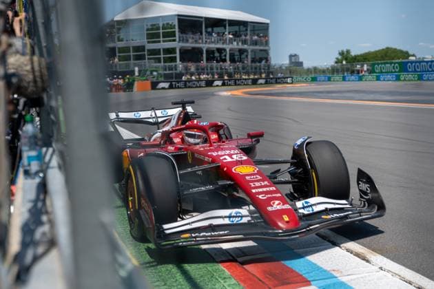 Charles Leclerc (Scuderia Ferrari HP F1 Team, Monaco. 16) im SF-25, CAN, Formel 1 Weltmeisterschaft, Grand Prix von Kanada, Circuit Gilles Villeneuve, Freies Training 3, Saison 2025, 14.06.2025 CAN, Formel 1 Weltmeisterschaft, Grand Prix von Kanada, Circuit Gilles Villeneuve, Freies Training 3, Saison 2025, 14.06.2025 Montreal Copyright: xEibner-Pressefoto MarcelxFischerx EP_MFI