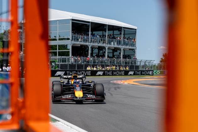 Max Verstappen (Oracle Red Bull Racing, Niederlande, 01) im RB21, CAN, Formel 1 Weltmeisterschaft, Grand Prix von Kanada, Circuit Gilles Villeneuve, Freies Training 3, Saison 2025, 14.06.2025 CAN, Formel 1 Weltmeisterschaft, Grand Prix von Kanada, Circuit Gilles Villeneuve, Freies Training 3, Saison 2025, 14.06.2025 Montreal Copyright: xEibner-Pressefoto MarcelxFischerx EP_MFI