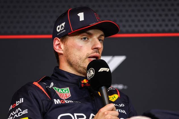 F1 - CANADIAN GRAND PRIX 2025 VERSTAPPEN Max (ned), Red Bull Racing RB21, portrait press conference, PK, Pressekonferenz during the Formula 1 Pirelli Grand Prix du Canada 2025, 10th round of the 2025 FIA Formula One World Championship, WM, Weltmeisterschaft from June 14 to 16, 2025 on the Circuit Gilles Villeneuve, in Montrà al, Canada - Montrà alCanada Copyright: xEricxAlonsox