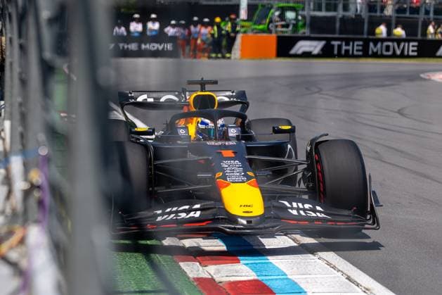 Max Verstappen (Oracle Red Bull Racing, Niederlande, 01) im RB21, CAN, Formel 1 Weltmeisterschaft, Grand Prix von Kanada, Circuit Gilles Villeneuve, Freies Training 3, Saison 2025, 14.06.2025 CAN, Formel 1 Weltmeisterschaft, Grand Prix von Kanada, Circuit Gilles Villeneuve, Freies Training 3, Saison 2025, 14.06.2025 Montreal Copyright: xEibner-Pressefoto MarcelxFischerx EP_MFI
