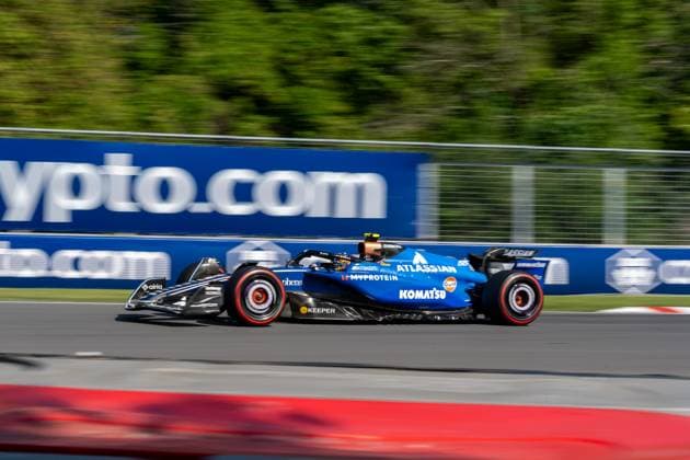 Carlos Sainz (Atlassain Williams Racing, Spanien, 55) im FW47, CAN, Formel 1 Weltmeisterschaft, Grand Prix von Kanada, Circuit Gilles Villeneuve, Qualifying, Saison 2025, 14.06.2025 CAN, Formel 1 Weltmeisterschaft, Grand Prix von Kanada, Circuit Gilles Villeneuve, Qualifying, Saison 2025, 14.06.2025 Montreal Copyright: xEibner-Pressefoto MarcelxFischerx EP_MFI