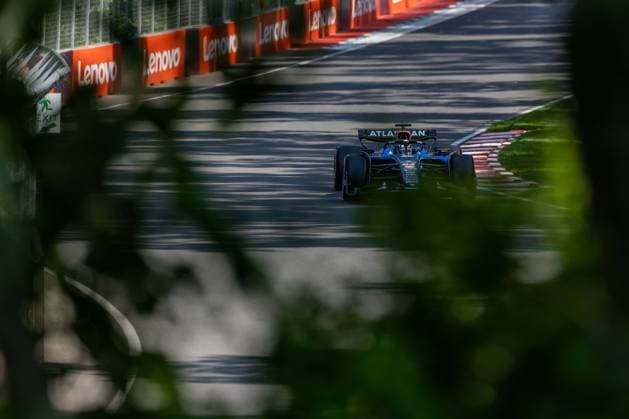 Alex Albon (Atlassian Williams Racing, Thailand, 23) im FW47, CAN, Formel 1 Weltmeisterschaft, Grand Prix von Kanada, Circuit Gilles Villeneuve, Qualifying, Saison 2025, 14.06.2025 CAN, Formel 1 Weltmeisterschaft, Grand Prix von Kanada, Circuit Gilles Villeneuve, Qualifying, Saison 2025, 14.06.2025 Montreal Copyright: xEibner-Pressefoto MarcelxFischerx EP_MFI