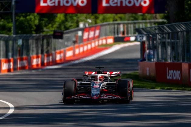 Esteban Ocon ( MoneyGram Haas F1 Team, Frankreich, 31) im VF-25, CAN, Formel 1 Weltmeisterschaft, Grand Prix von Kanada, Circuit Gilles Villeneuve, Qualifying, Saison 2025, 14.06.2025 CAN, Formel 1 Weltmeisterschaft, Grand Prix von Kanada, Circuit Gilles Villeneuve, Qualifying, Saison 2025, 14.06.2025 Montreal Copyright: xEibner-Pressefoto MarcelxFischerx EP_MFI