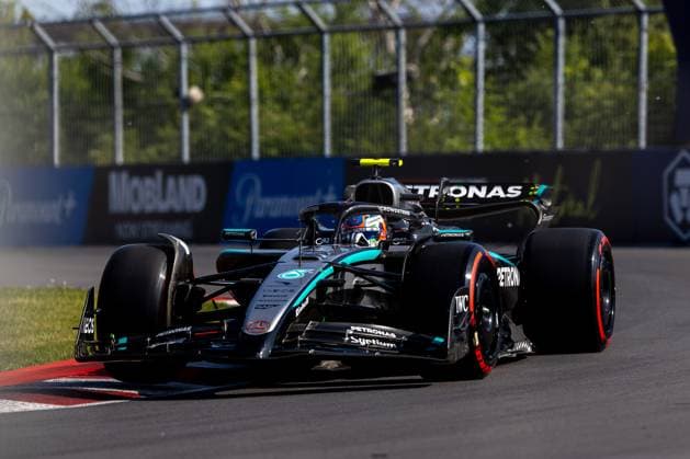 Kimi Antonelli (Mercedes-AMG Petronas F1 Team, Italien, 12) im W16, CAN, Formel 1 Weltmeisterschaft, Grand Prix von Kanada, Circuit Gilles Villeneuve, Qualifying, Saison 2025, 14.06.2025 CAN, Formel 1 Weltmeisterschaft, Grand Prix von Kanada, Circuit Gilles Villeneuve, Qualifying, Saison 2025, 14.06.2025 Montreal Copyright: xEibner-Pressefoto MarcelxFischerx EP_MFI