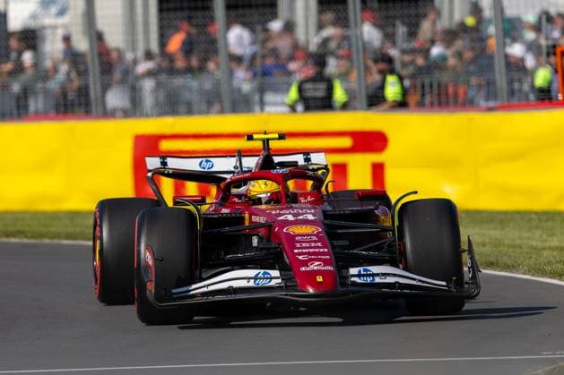 Lewis Hamilton (Scuderia Ferrari HP F1 Team, Großbritannien, 44) im SF-25, CAN, Formel 1 Weltmeisterschaft, Grand Prix von Kanada, Circuit Gilles Villeneuve, Qualifying, Saison 2025, 14.06.2025 CAN, Formel 1 Weltmeisterschaft, Grand Prix von Kanada, Circuit Gilles Villeneuve, Qualifying, Saison 2025, 14.06.2025 Montreal Copyright: xEibner-Pressefoto MarcelxFischerx EP_MFI