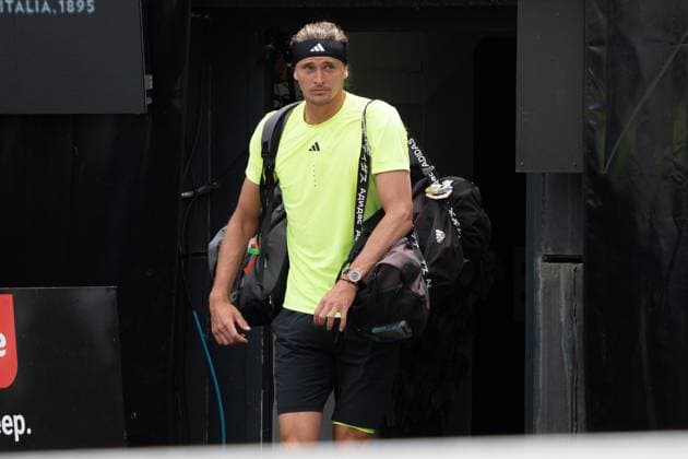 Alexander Zverev, Einlauf, Spielbeginn, Alexander Zverev vs. Taylor Fritz, Tennis, ATP, Tennis Herren Turnier, Boss-Open, Center-Court, Finale, 15.06.2025, Alexander Zverev vs. Taylor Fritz, Tennis, ATP-Turnier, Boss-Open, Center-Court, Finale, 15.06.2025, Stuttgart Copyright: xEibner-Pressefoto EdwardxCheungx EP_ECG