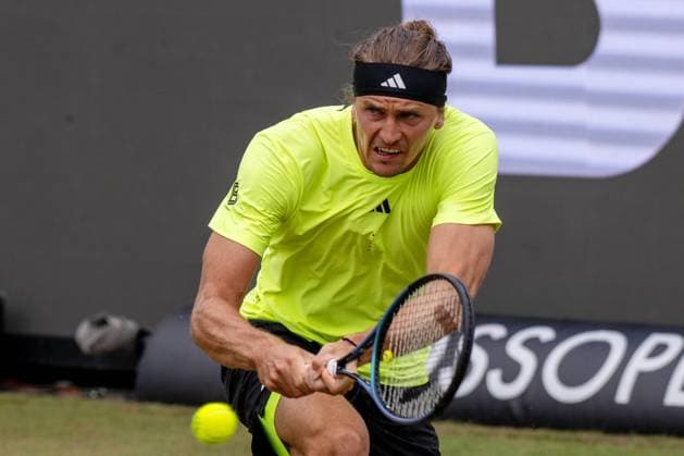 Alexander Zverev (GER). xettx, Deutschland, Stuttgart, 15.06.2025, Tennis, Boss Open, 2025, Finale, A. Zverev (GER) - T. Fritz (USA), TC Weissenhof, Center Court