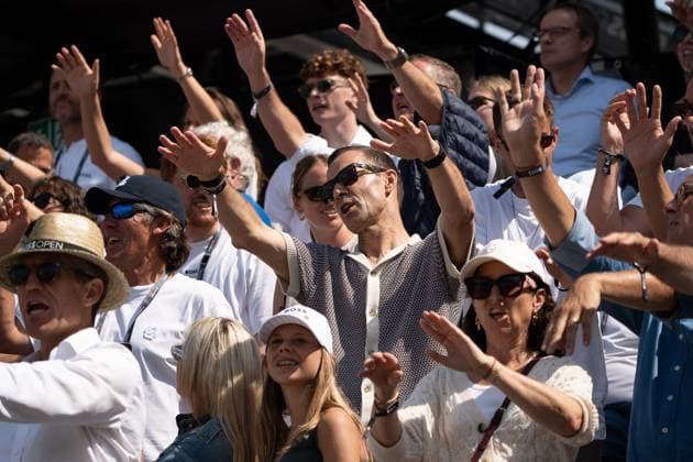 Kai Pflaume, Publikum, Alexander Zverev vs. Taylor Fritz, Tennis, ATP, Tennis Herren Turnier, Boss-Open, Center-Court, Finale, 15.06.2025, Alexander Zverev vs. Taylor Fritz, Tennis, ATP-Turnier, Boss-Open, Center-Court, Finale, 15.06.2025, Stuttgart Copyright: xEibner-Pressefoto EdwardxCheungx EP_ECG