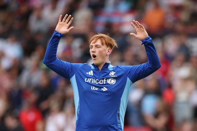 Angry Ginge of England England XI v World XI, Soccer Aid for Unicef 2025, Football, Old Trafford, Manchester, UK - 15 Jun 2025 EDITORIAL USE ONLY No use with unauthorised audio, video, data, fixture lists, club league logos or live services. Online in-match use limited to 120 images, no video emulation. No use in betting, games or single club league player publications. Copyright: xRyanxBrowne Shutterstockx 15352333r