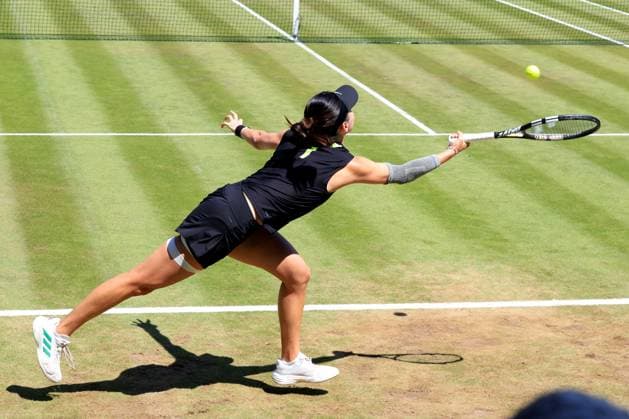 DEU, Berlin-Tennis-Open, Finale, , 22.06.2025, Rot-Weiss Tennisanlage, Steffi-Graf-Stadion, Berlin, DEU, Berlin-Tennis-Open, Finale, , im Bild Xinyu Wang (CHN)