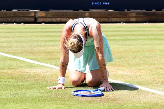 DEU, Berlin-Tennis-Open, Finale, , 22.06.2025, Rot-Weiss Tennisanlage, Steffi-Graf-Stadion, Berlin, DEU, Berlin-Tennis-Open, Finale, , im Bild Marketa Vondrousova (CZE),