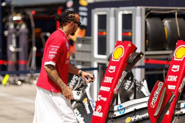 Lewis Hamilton (Scuderia Ferrari HP, 44), Grosser Preis von Oesterreich, Motorsport, Formel 1, Saison 2025, 26.06.2025 Grosser Preis von Oesterreich, Motorsport, Formel 1, Saison 2025, 26.06.2025 Copyright: xEibner-Pressefoto AlexanderxNeisx EP_ANS