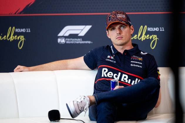 Max Verstappen (Oracle Red Bull Racing, Niederlande, 01) bei der Pressekonferenz, AUT, Formel 1 Weltmeisterschaft, MSC Cruises Grand Prix von Oesterreich, Red Bull Ring Spielberg, Media Day, Saison 2025, 26.06.2025 AUT, Formel 1 Weltmeisterschaft, MSC Cruises Grand Prix von Oesterreich, Red Bull Ring Spielberg, Media Day, Saison 2025, 26.06.2025 Spielberg Copyright: xEibner-Pressefoto Memmlerx EP_MMR