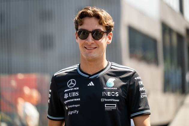 George Russell (Mercedes-AMG Petronas F1 Team, Großbritannien, 63), AUT, Formel 1 Weltmeisterschaft, MSC Cruises Grand Prix von Oesterreich, Red Bull Ring Spielberg, Media Day, Saison 2025, 26.06.2025 AUT, Formel 1 Weltmeisterschaft, MSC Cruises Grand Prix von Oesterreich, Red Bull Ring Spielberg, Media Day, Saison 2025, 26.06.2025 Spielberg Copyright: xEibner-Pressefoto Memmlerx EP_MMR