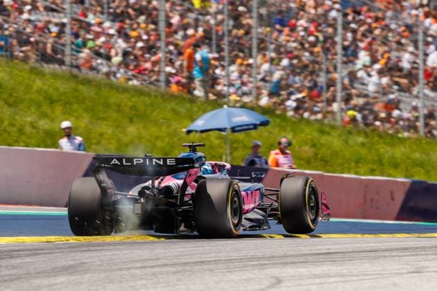 Pierre Gasly (BWT Alpine F1 Team, 10) mit seinem Fahrzeug auf der Strecke, Grosser Preis von Oesterreich, Motorsport, Formel 1, Saison 2025, 27.06.2025 Grosser Preis von Oesterreich, Motorsport, Formel 1, Saison 2025, 27.06.2025 Copyright: xEibner-Pressefoto AlexanderxNeisx EP_ANS