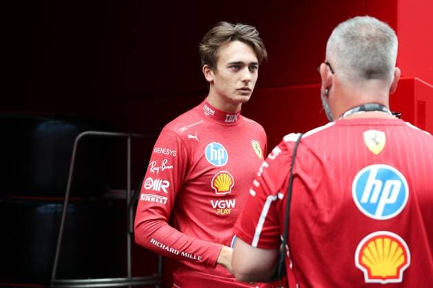 Dino Beganovic (Formel 2, Hitech GP, Ferrari Driver Academy), Freies Training 1, FP1, Free Practice 1, Grosser Preis von Oesterreich, Motorsport, Herren, Formel 1, 27.06.2025 Spielberg Steiermark Oesterreich