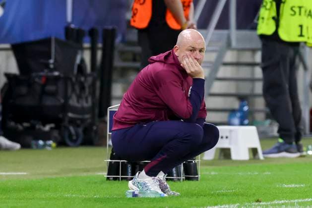 Trainer Lee Carsley (England) schaut, UEFA European Under-21 Championship 2025 Final, England v Germany Final, National Football Stadium am 28. June 2025 in Bratislava, Slowakei. (Foto von Marco Steinbrenner DeFodi Images) Trainer Lee Carsley (England) looks on, UEFA European Under-21 Championship 2025 Final, England v Germany Final, National Football Stadium, June 28, 2025 in Bratislava, Slovakia. (Photo by Marco Steinbrenner DeFodi Images)