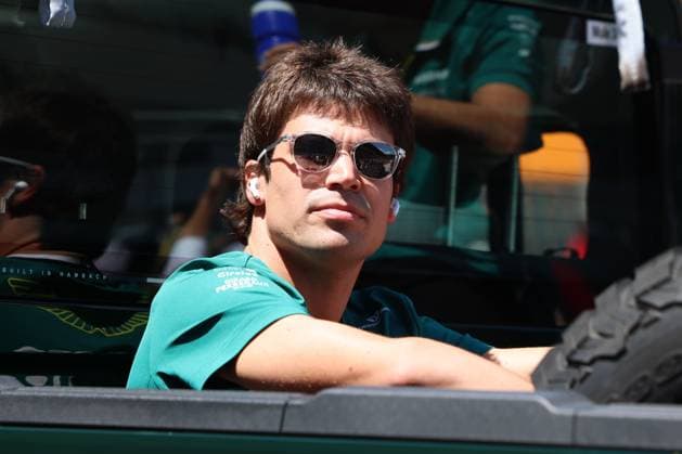 Formel 1, GP Österreich in Spielberg, Fahrerparade Lance Stroll (Aston Martin Aramco Formula One Team, 18), Drivers Parade, Fahrerparade, Grosser Preis von Oesterreich, Motorsport, Herren, Formel 1, 29.06.2025 Spielberg Steiermark Oesterreich