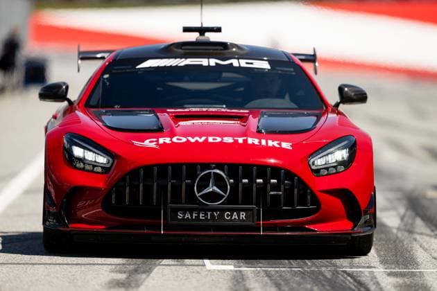 Mercedes AMG GT Safety Car, AUT, Formel 1 Weltmeisterschaft, MSC Cruises Grand Prix von Oesterreich, Red Bull Ring Spielberg, Rennen, Saison 2025, 29.06.2025 AUT, Formel 1 Weltmeisterschaft, MSC Cruises Grand Prix von Oesterreich, Red Bull Ring Spielberg, Rennen, Saison 2025, 29.06.2025 Spielberg Copyright: xEibner-Pressefoto Memmlerx EP_MMR