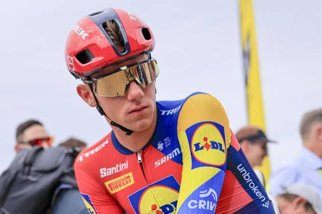CICLISMO - Tour De France - Tour de France 2025 - Stage 1 Thibau NYS, Lidl Trek, during the Tour de France 2025, UCI WorldTour cycling event, Stage 1, Lille Metropole - Lille Metropole (184,9 Km) on 5 July 2025 in Lille, France during Tour de France 2025 - Stage 1, Tour De France race in France, France, July 05 2025 France France Copyright: xIPAxSport ABACAx