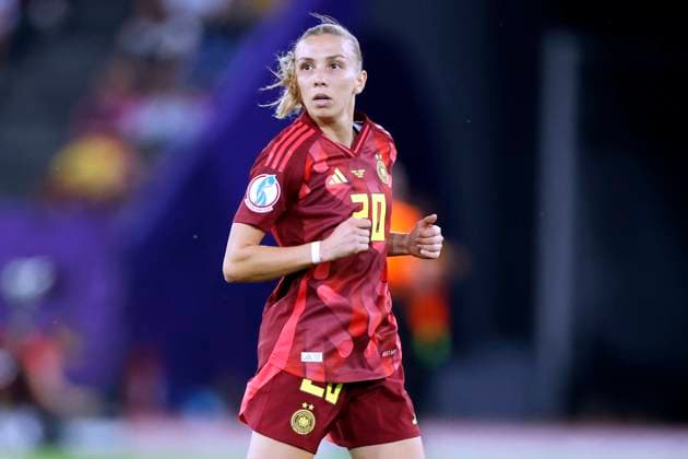 SENSS Elisa Team Deutschland UEFA Frauen Fussball EURO 2025 in der Schweiz Vorrundenspiel Schweden - Deutschland 4 : 1 am 12.07. 2025 in Zuerich Copyright: xLacixPerenyix