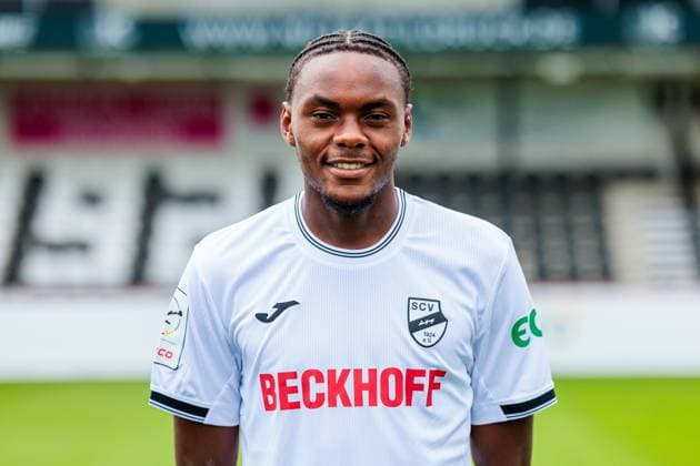 Chilohem Onuoha; SC Verl; 3.Liga, Porträttermin 2025 2026; GER, Porträttermin SC Verl, Fussball, 3. Liga, Spielzeit 2025 2026, 16.07.2025 GER, Porträttermin SC Verl, Fussball, 3. Liga, Spielzeit 2025 2026, 16.07.2025 Verl Copyright: xEibner-Pressefoto JanxRollingerx EP_JSK