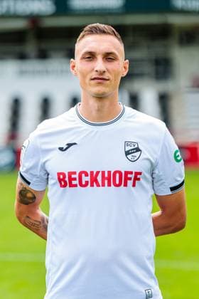 Dominik Steczyk; SC Verl; 3.Liga, Porträttermin 2025 2026 GER, Porträttermin SC Verl, Fussball, 3. Liga, Spielzeit 2025 2026, 16.07.2025 GER, Porträttermin SC Verl, Fussball, 3. Liga, Spielzeit 2025 2026, 16.07.2025 Verl Copyright: xEibner-Pressefoto JanxRollingerx EP_JSK